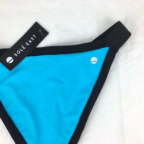 NWT Sole East Color Block Sobe Bikini Bottom sz S - Picture 5 of 6